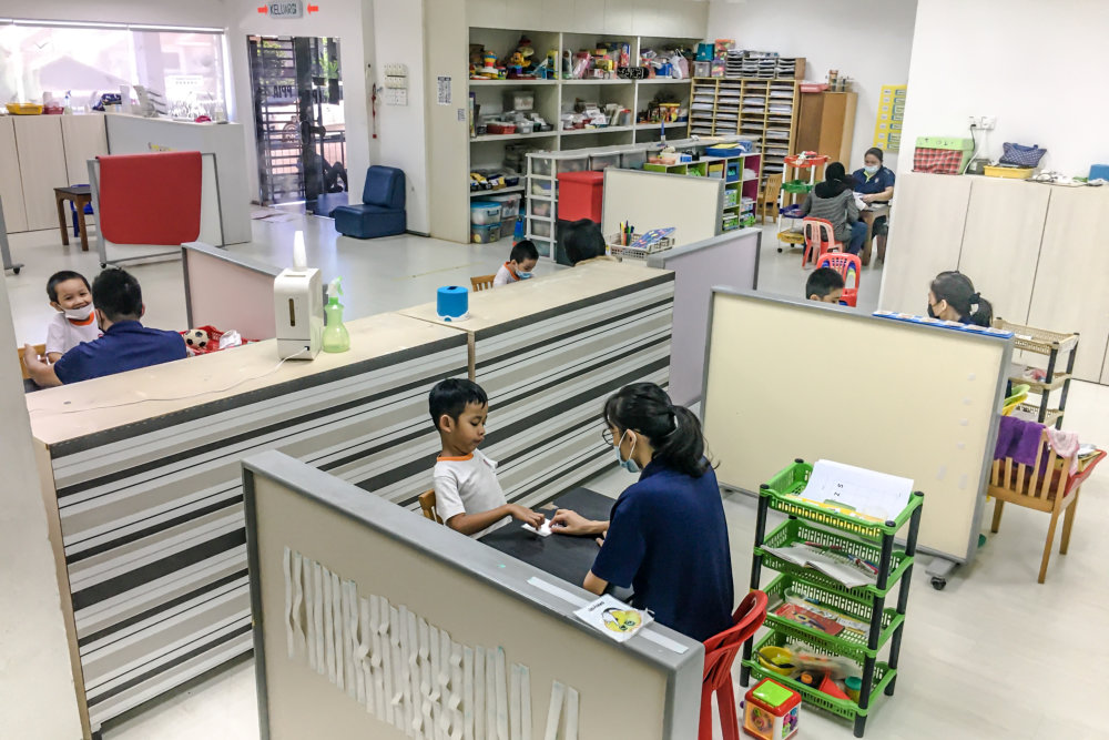 Early Intervention Programme PPIA Batu Pahat one to one teaching and group activities Pertubuhan Perkhidmatan Intervensi Awal Batu Pahat Facilities PPIA Batu Pahat 峇株巴辖特殊教育中心 A01