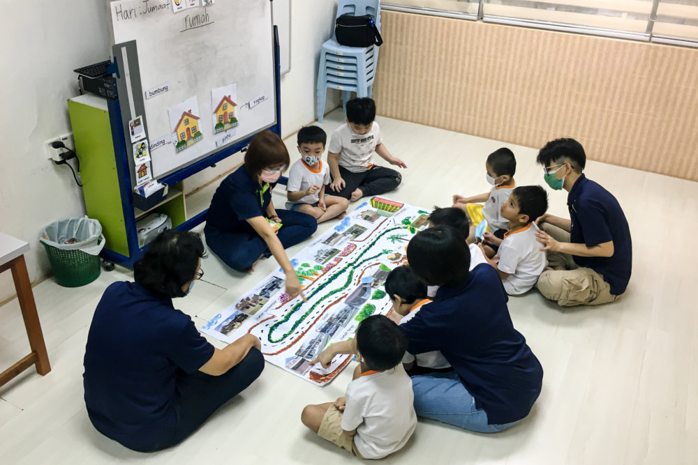 School Age Programme PPIA Batu Pahat training in independent tasks completion Pertubuhan Perkhidmatan Intervensi Awal Batu Pahat Facilities PPIA Batu Pahat 峇株巴辖特殊教育中心 A02