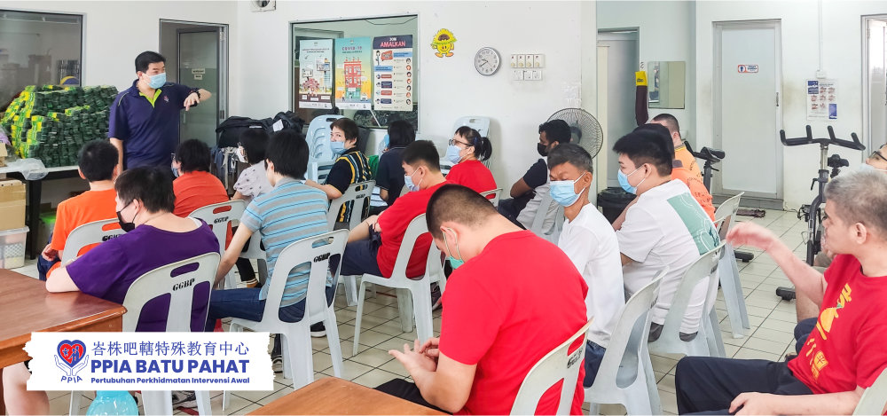 PPIA Batu Pahat PW Program Production Workshop Programme Pertubuhan Perkhidmatan Intervensi Awal Batu Pahat Special Care - Sheltered Employment for Adults A05
