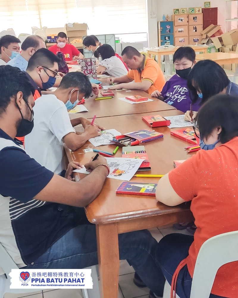 PPIA Batu Pahat PW Program Production Workshop Programme Pertubuhan Perkhidmatan Intervensi Awal Batu Pahat Special Care - Sheltered Employment for Adults A10