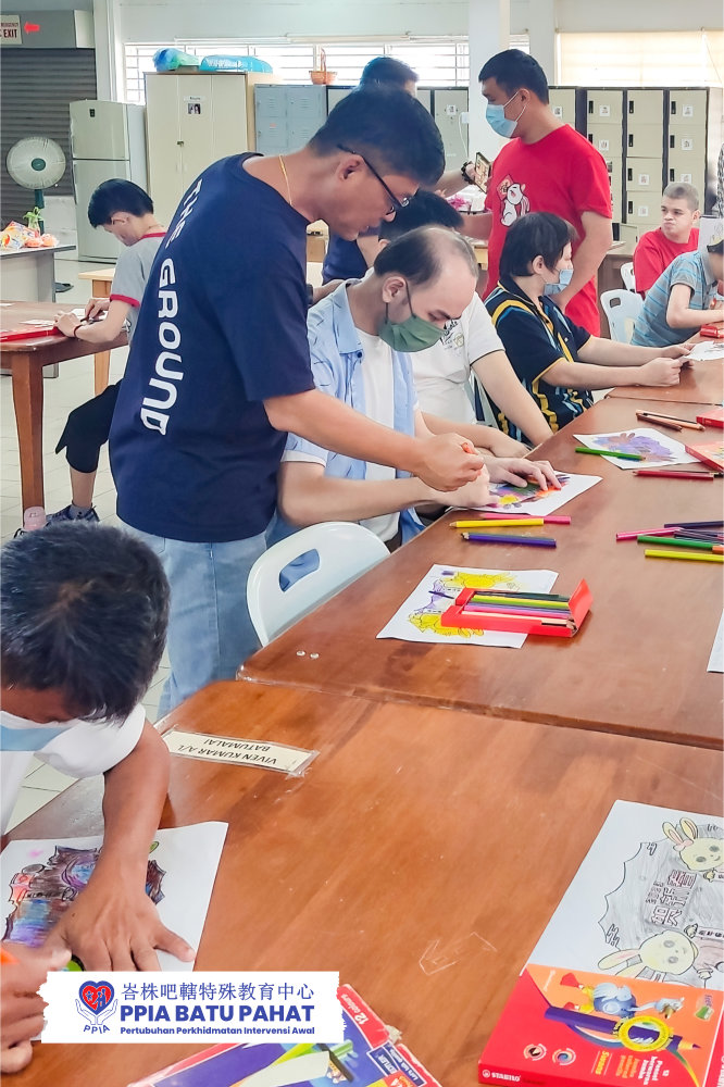 PPIA Batu Pahat PW Program Production Workshop Programme Pertubuhan Perkhidmatan Intervensi Awal Batu Pahat Special Care - Sheltered Employment for Adults A18