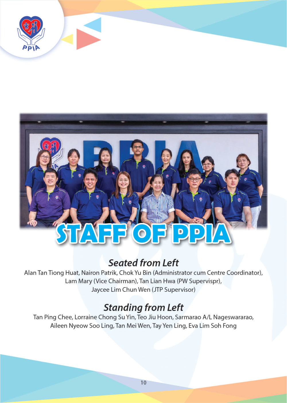 Magazine 2024 PPIA Batu Pahat Pertubuhan Perkhidmatan Intervensi Awal 峇株巴辖特殊教育中心 Early Intervention Society - Community Project of Gereja Grace Batu Pahat A012