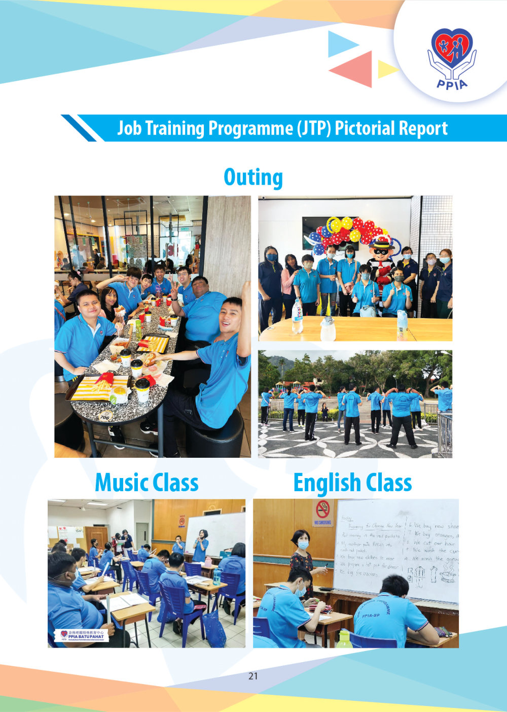 Magazine 2024 PPIA Batu Pahat Pertubuhan Perkhidmatan Intervensi Awal 峇株巴辖特殊教育中心 Early Intervention Society - Community Project of Gereja Grace Batu Pahat A023