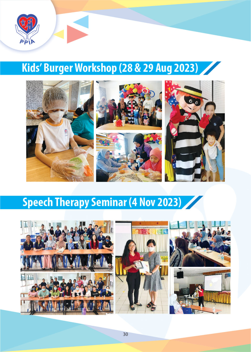 Magazine 2024 PPIA Batu Pahat Pertubuhan Perkhidmatan Intervensi Awal 峇株巴辖特殊教育中心 Early Intervention Society - Community Project of Gereja Grace Batu Pahat A032