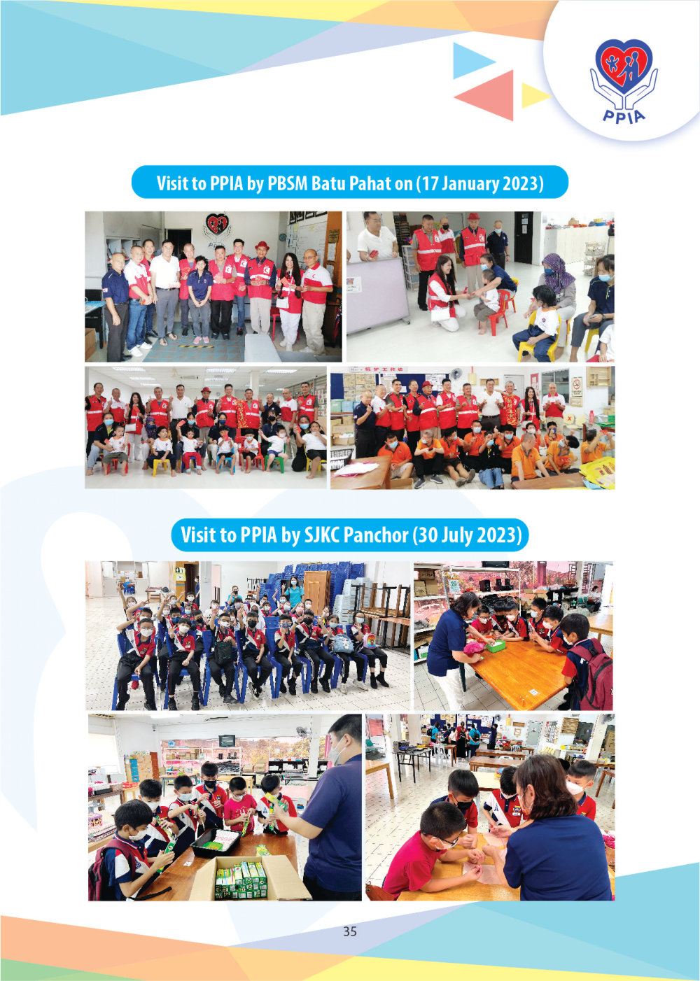 Magazine 2024 PPIA Batu Pahat Pertubuhan Perkhidmatan Intervensi Awal 峇株巴辖特殊教育中心 Early Intervention Society - Community Project of Gereja Grace Batu Pahat A037