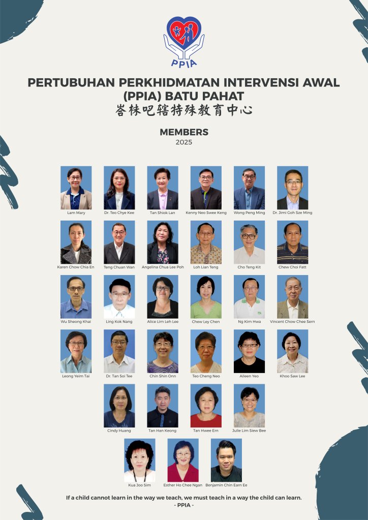Members of PPIA Batu Pahat Pertubuhan Perkhidmatan Intervensi Awal Batu Pahat - update on 27Jun25