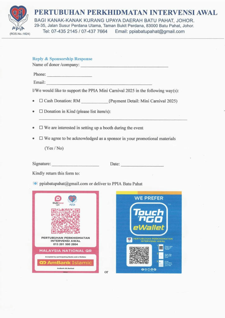 PPIA Mini Carnival 2025 - Fundraising and Community Event in Batu Pahat Johor Malaysia 03